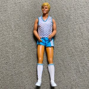 Vintage 1983 Barbie Ken and the allstars Doll Basketball